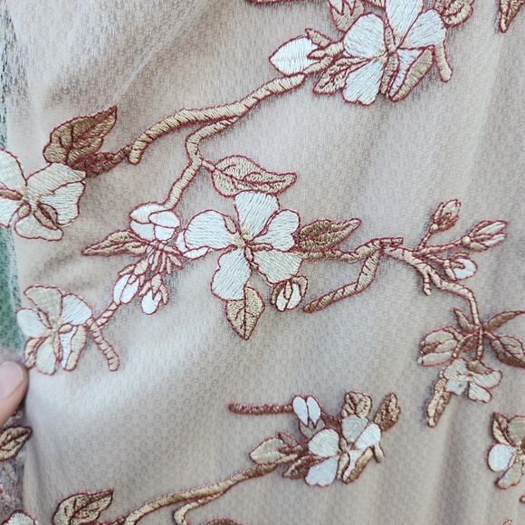 Floral Off-Shoulder Dress in Pink - Picture 5 of 5